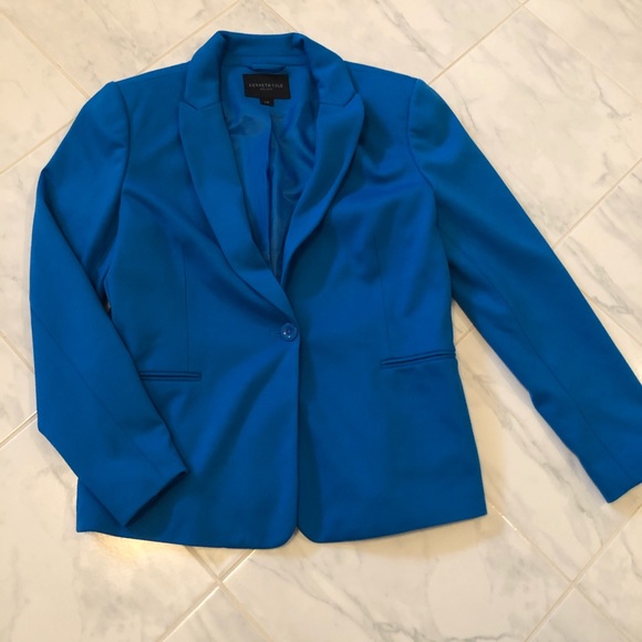 Kenneth Cole blue blazer jacket.